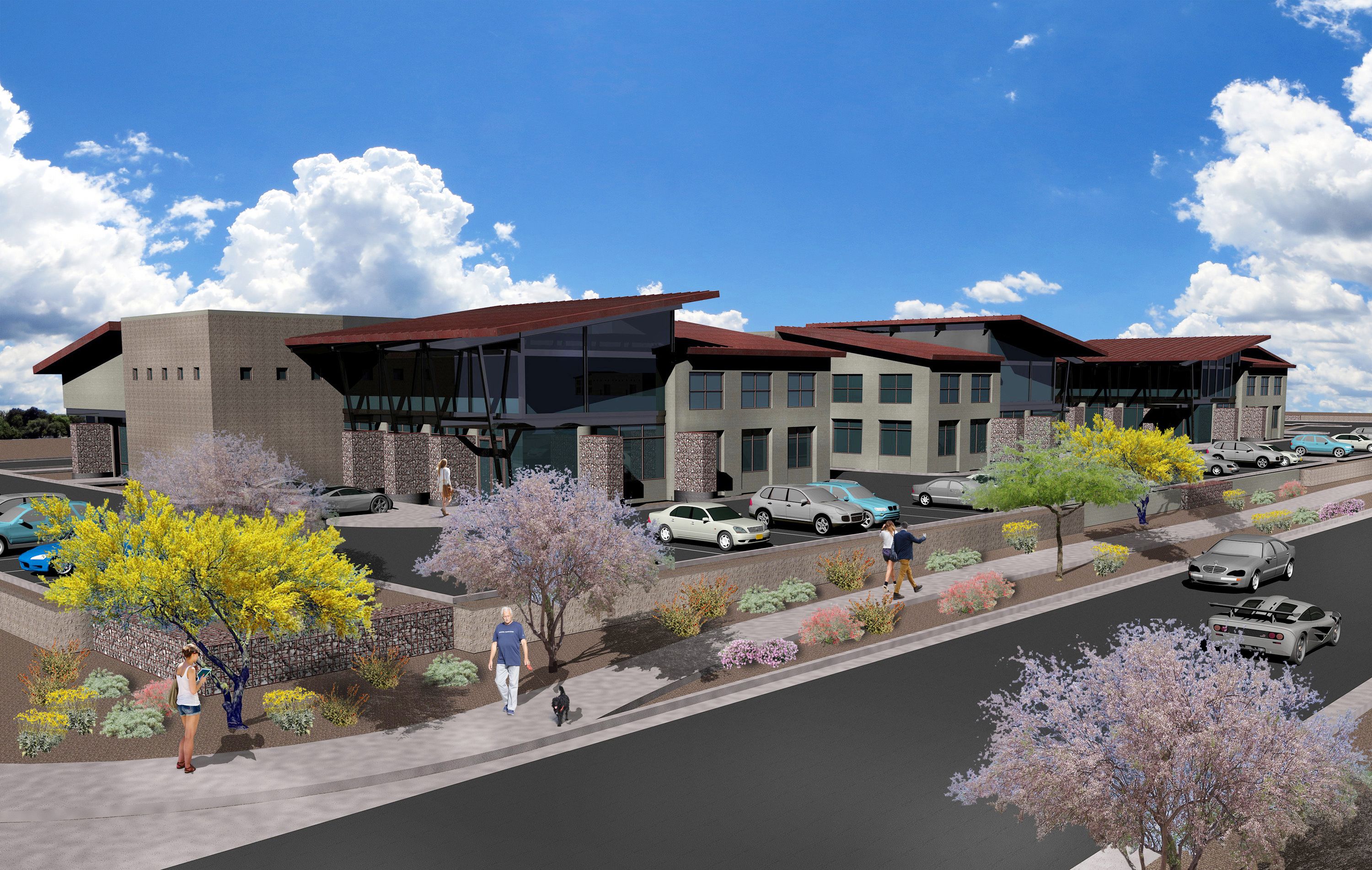 Shell Commercial Freestanding Office and Office/Warehouse Buildings in DC Ranch!